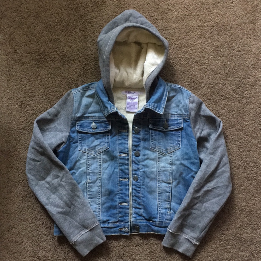 Denim Jean Jacket Size 14 juniors